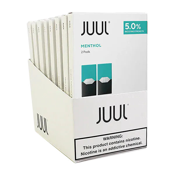Menthol JUUL Pods Crisp Classic Menthol Flavor (0.7mL) Giant Vapes Menthol JUUL Pods Crisp Classic Menthol Flavor (0.7mL) Giant Vapes