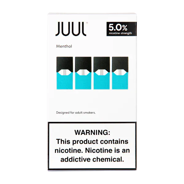 Menthol JUUL Pods Crisp Classic Menthol Flavor (0.7mL) Giant Vapes Menthol JUUL Pods Crisp Classic Menthol Flavor (0.7mL) Giant Vapes