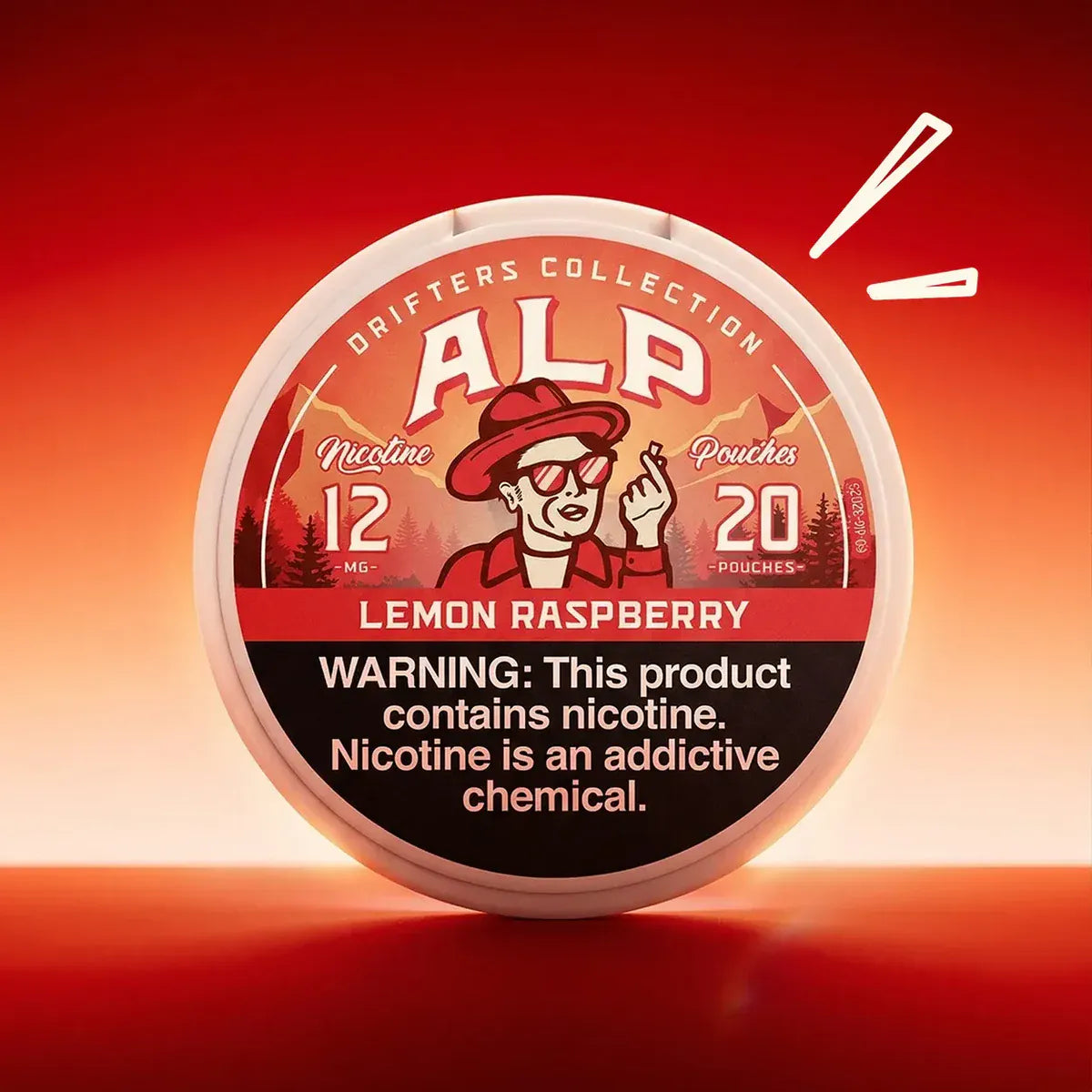 Lemon Raspberry - ALP Nicotine Pouches - 20ct