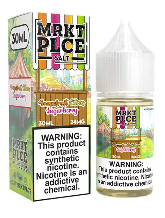 Grapefruit Citrus Sugarberry SALT  - MRKT PLCE - 30mL