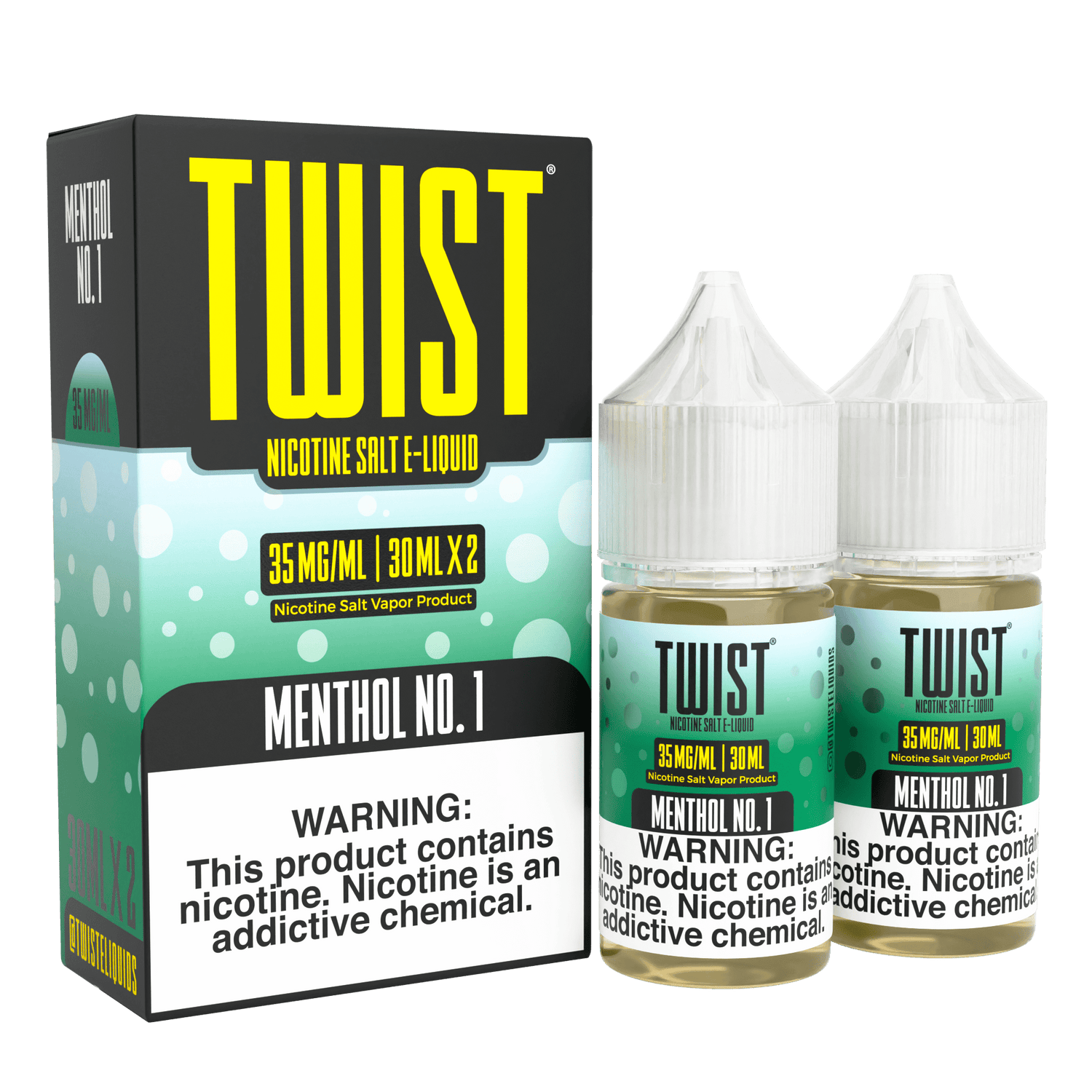 Menthol No. 1 SALT - Twist E-Liquids - 60mL