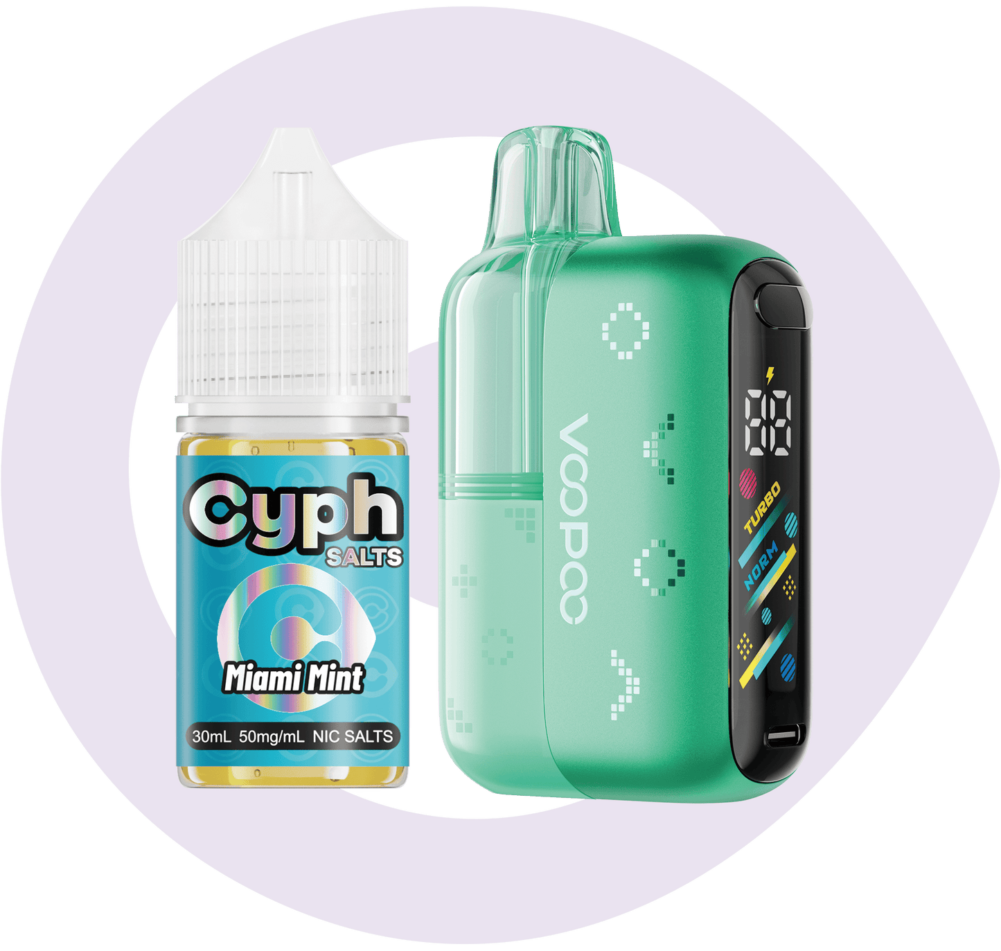 VOOPOO NAVI 80K Kit X Cyph Salts Bundle