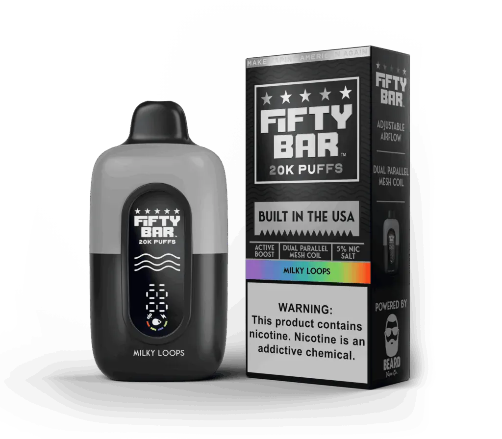 Fifty Bar 20K Disposable | Beard Vape Co. Collaboration Giant Vapes Fifty Bar 20K Disposable | Beard Vape Co. Collaboration Giant Vapes