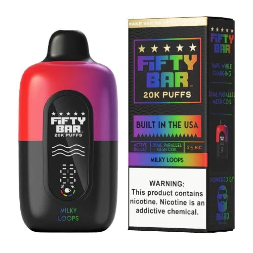 Fifty Bar 20K Disposable | Beard Vape Co. Collaboration Giant Vapes Fifty Bar 20K Disposable | Beard Vape Co. Collaboration Giant Vapes