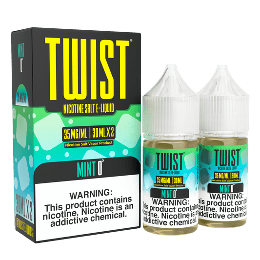 Mint 0 SALT - Twist E-Liquids - 60mL