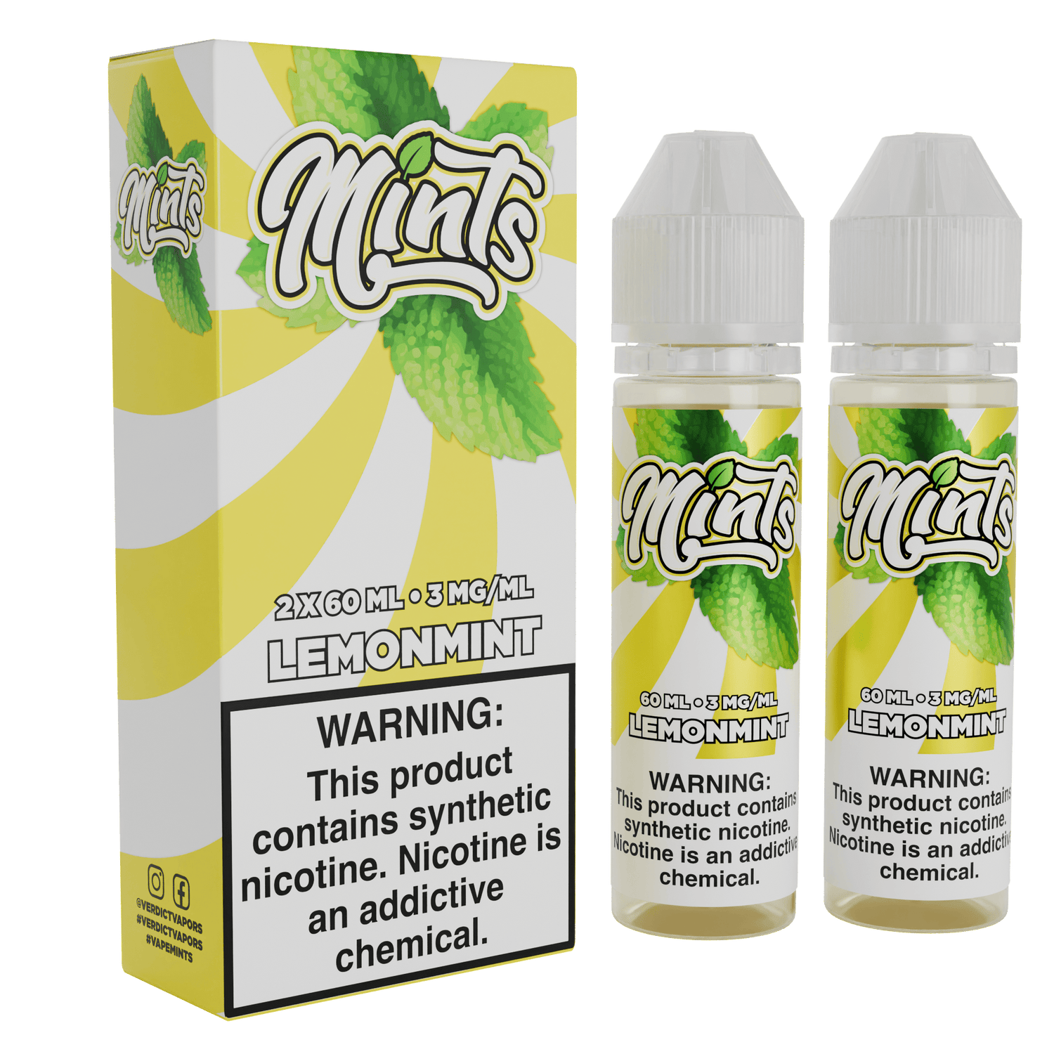 Lemon Mint - Mints Vape Co. - Vape Juice | Giant Vapes Lemon Mint - Mints Vape Co. - Vape Juice | Giant Vapes