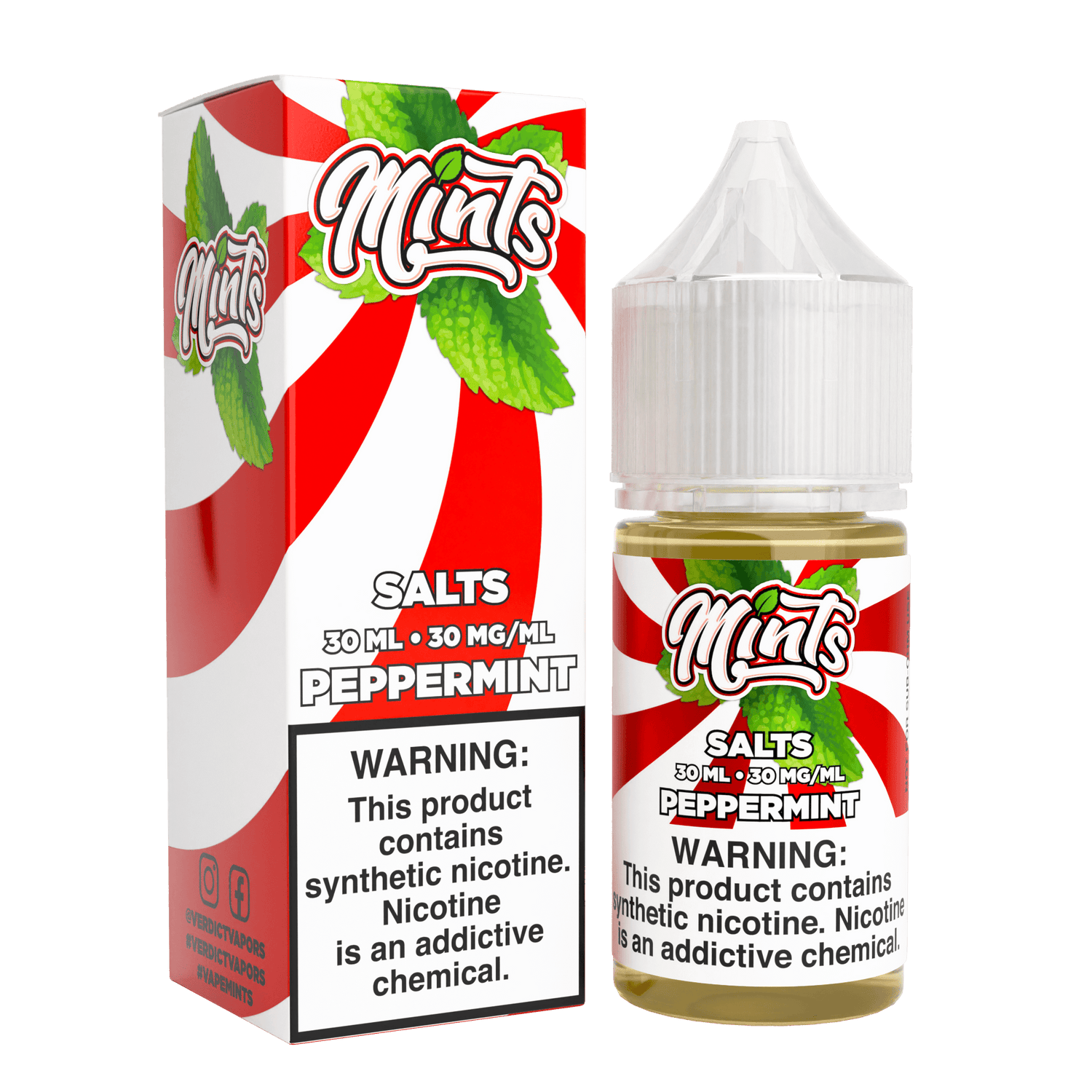 Peppermint SALT - Mints - 30mL