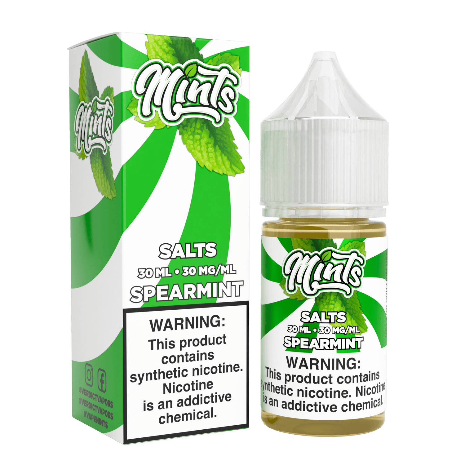 Spearmint SALT - Mints - 30mL