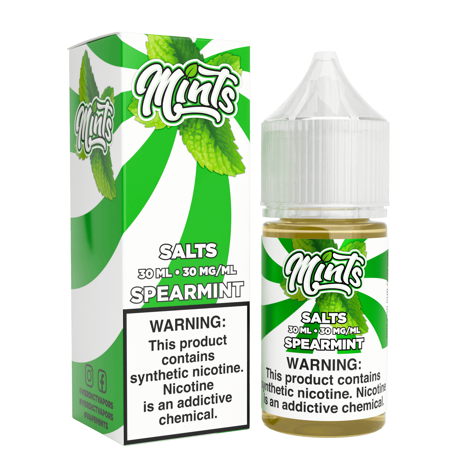 Spearmint SALT - Mints Vape Co. - Vape Juice | Giant Vapes Spearmint SALT - Mints Vape Co. - Vape Juice | Giant Vapes