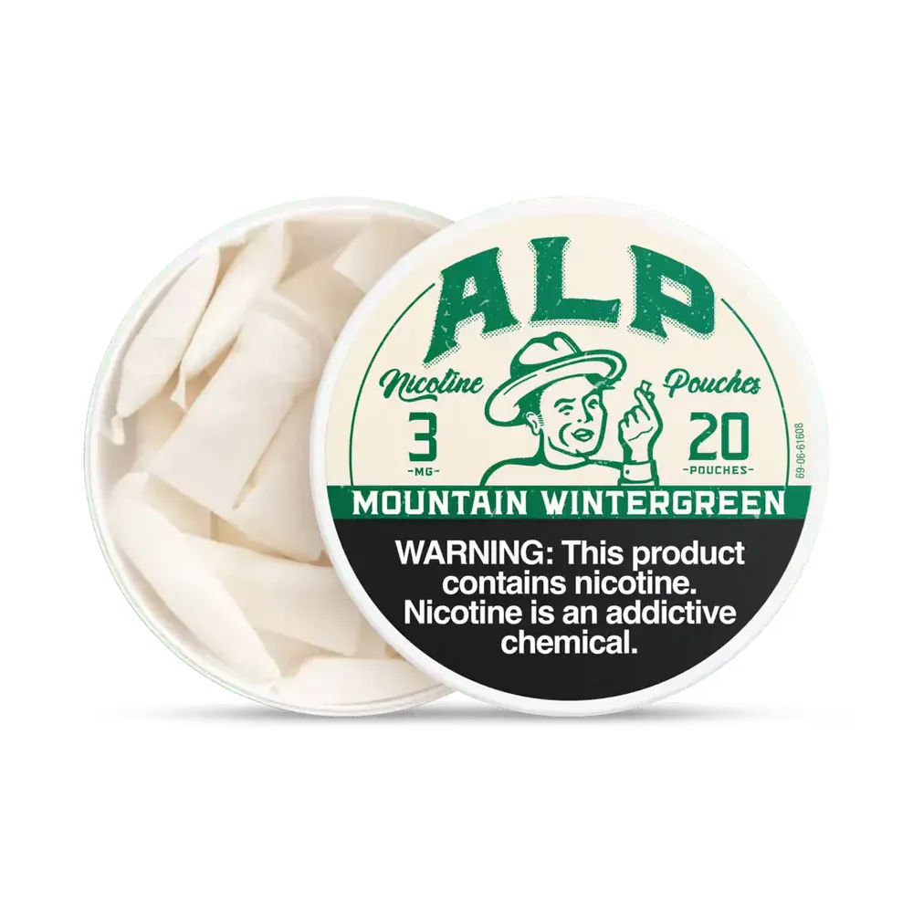 Mountain Wintergreen - ALP Nicotine Pouches - 20ct