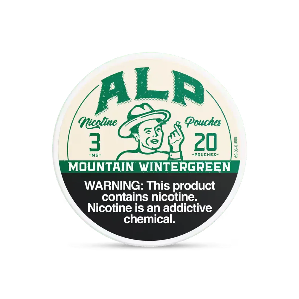 Mountain Wintergreen - ALP Nicotine Pouches - 20ct