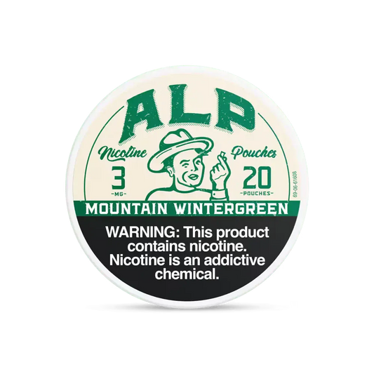 Mountain Wintergreen - ALP Nicotine Pouches - 20ct