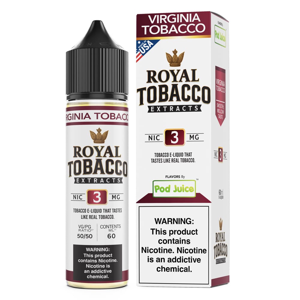 Virginia Tobacco - Pod Juice x Royal Tobacco Extracts - 60mL