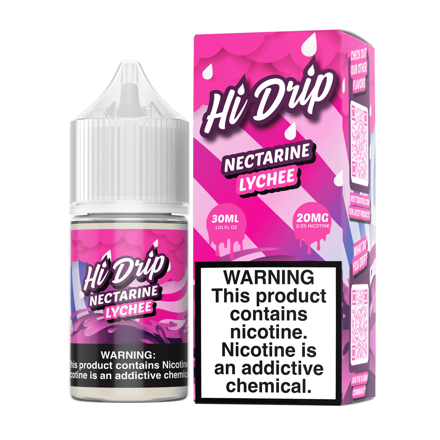 Nectarine Lychee SALT - Hi Drip - 30mL