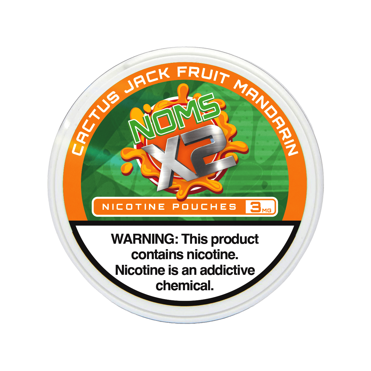 Cactus Jack Fruit Mandarin - Noms X2 Nicotine Pouches - 20ct