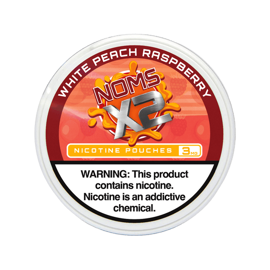 White Peach Raspberry - Noms X2 Nicotine Pouches - 20ct