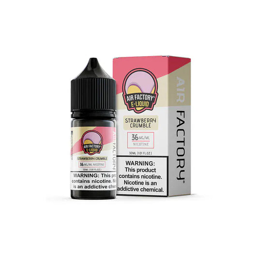 Strawberry Crumble SALT - Air Factory E-Liquids - 30mL