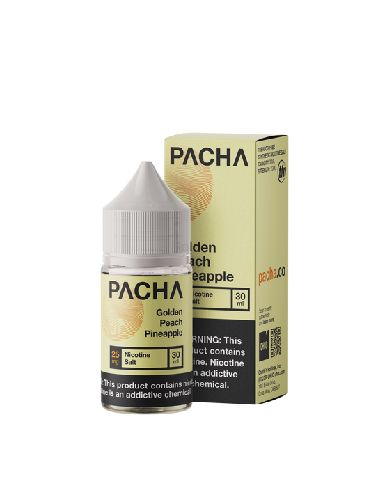 Golden Peach Pineapple - Pacha Syn Salts - 30mL