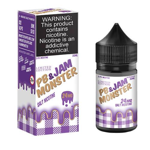 Grape - PB and Jam Monster Salts - 30mL