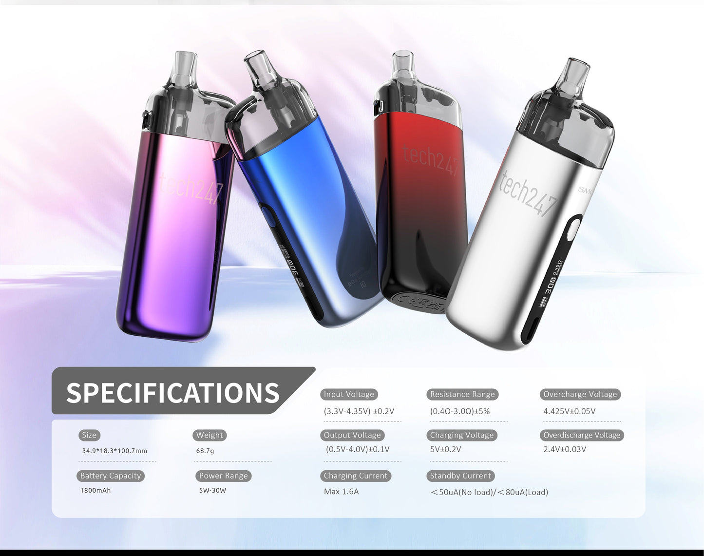 SMOK TECH247 30W Pod Kit