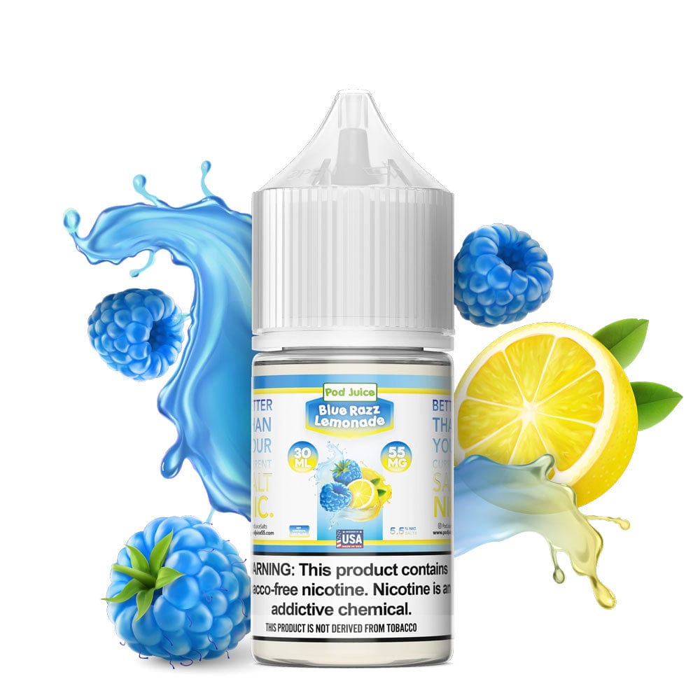 Blue Razz Lemonade SALT - Pod Juice - 30mL