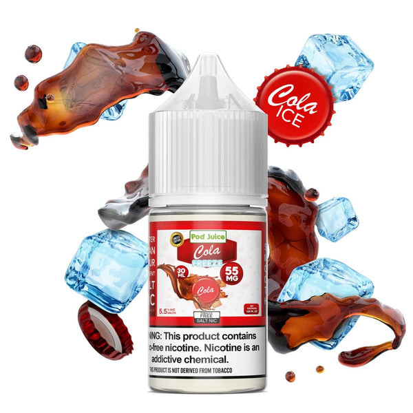 Cola FREEZE SALT - Pod Juice - Salt Nic Vape Juice | Giant Vapes Cola FREEZE SALT - Pod Juice - Salt Nic Vape Juice | Giant Vapes