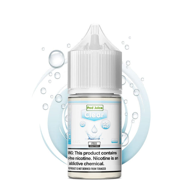 Clear SALT - Pod Juice - Salt Nic Vape Juice | Giant Vapes Clear SALT - Pod Juice - Salt Nic Vape Juice | Giant Vapes