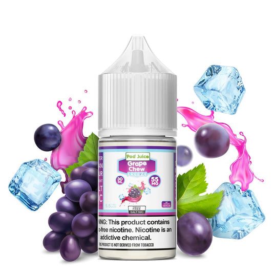 Grape Chew FREEZE SALT - Pod Juice - 30mL