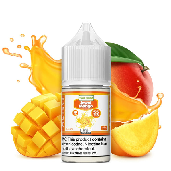 What's In Juul Pod Juice Jewel Mango SALT - Pod Juice - Salt Nic Vape Juice How to What's In Juul Pod Juice Jewel Mango SALT - Pod Juice - Salt Nic Vape Juice How to