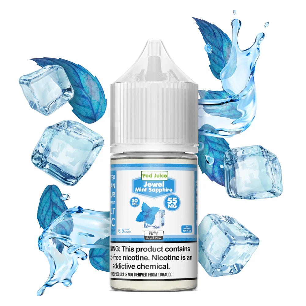 Jewel Mint Sapphire SALT - Pod Juice - 30mL