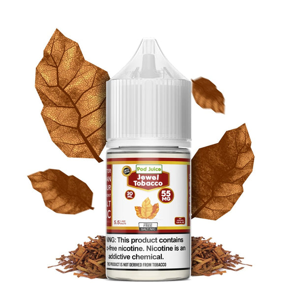 Jewel Tobacco SALT - Pod Juice - Nicotine Salt | Giant Vapes Jewel Tobacco SALT - Pod Juice - Nicotine Salt | Giant Vapes