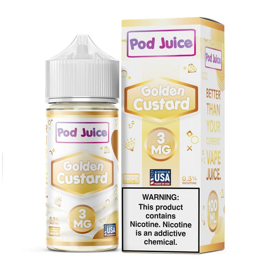 Golden Custard - Pod Juice - 100mL