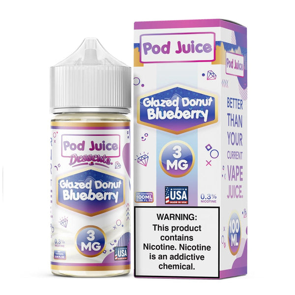 Glazed Donut Blueberry - Pod Juice - Vape Juice | Giant Vapes Glazed Donut Blueberry - Pod Juice - Vape Juice | Giant Vapes