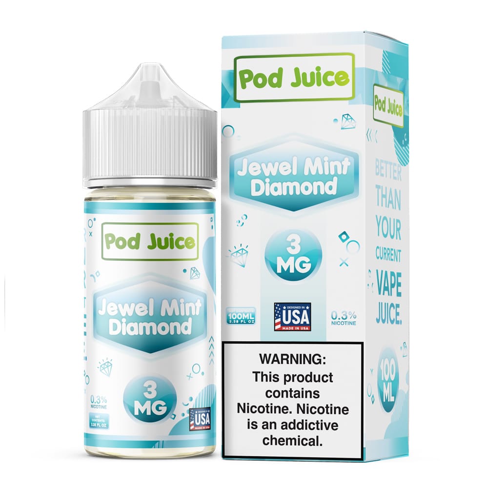 Jewel Mint Diamond - Pod Juice - 100mL