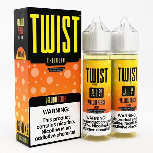 Yellow Peach - Twist E-Liquids - 120mL