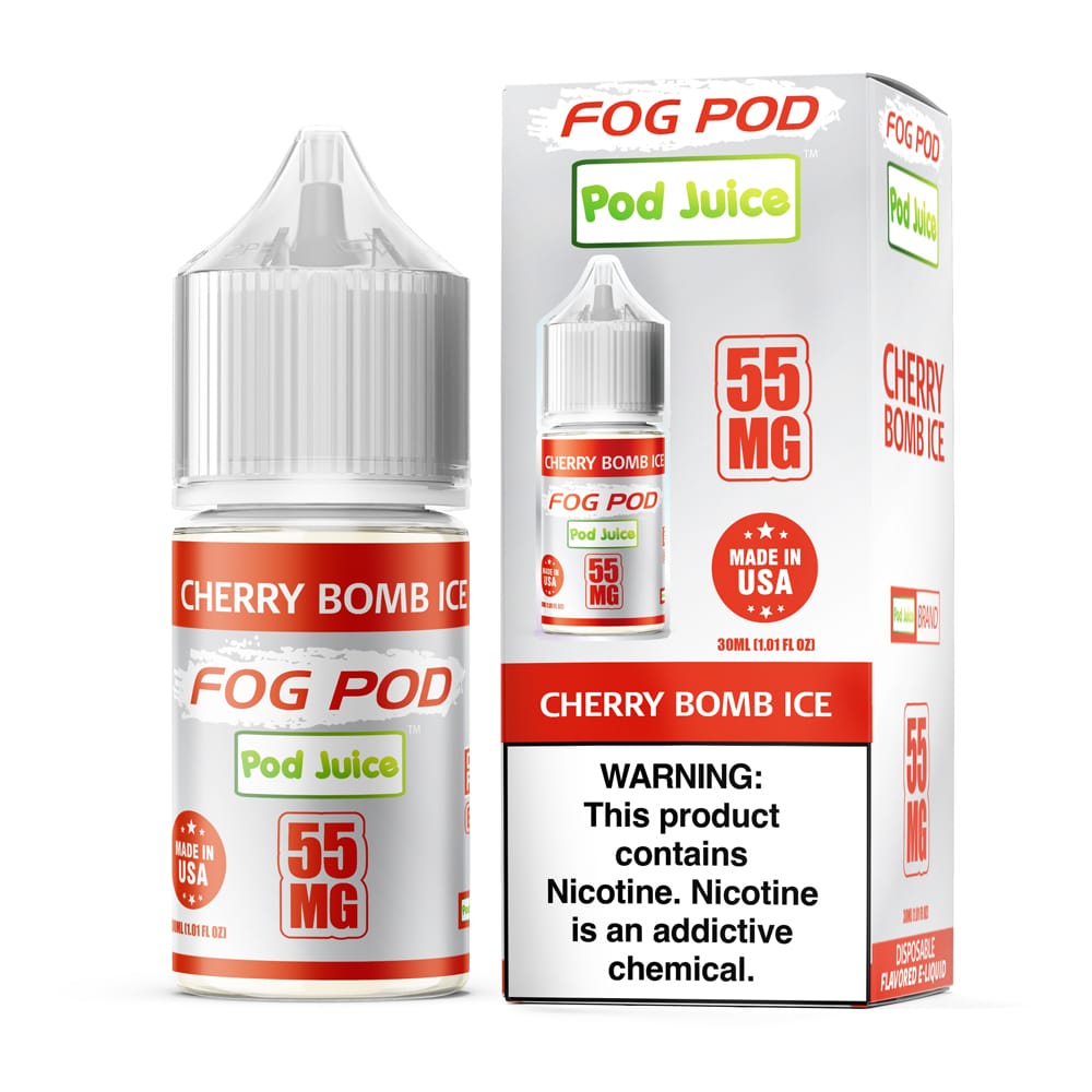Cherry Bomb ICE SALT - Fog Pod x Pod Juice - 30mL