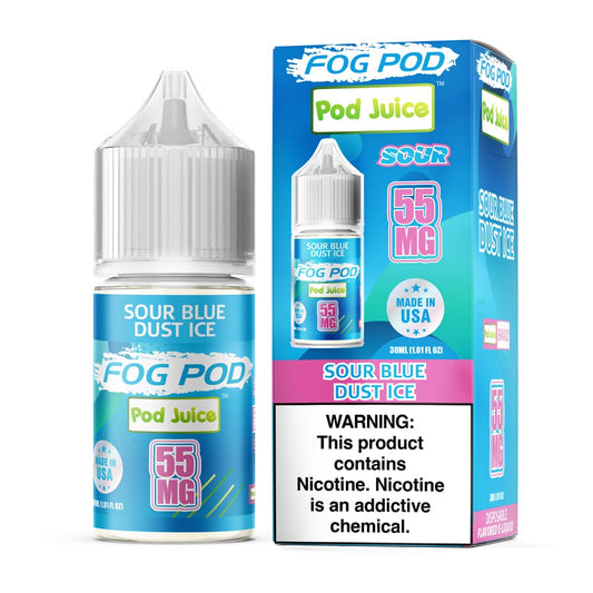 Sour Blue Dust ICE SALT - Fog Pod x Pod Juice - 30mL