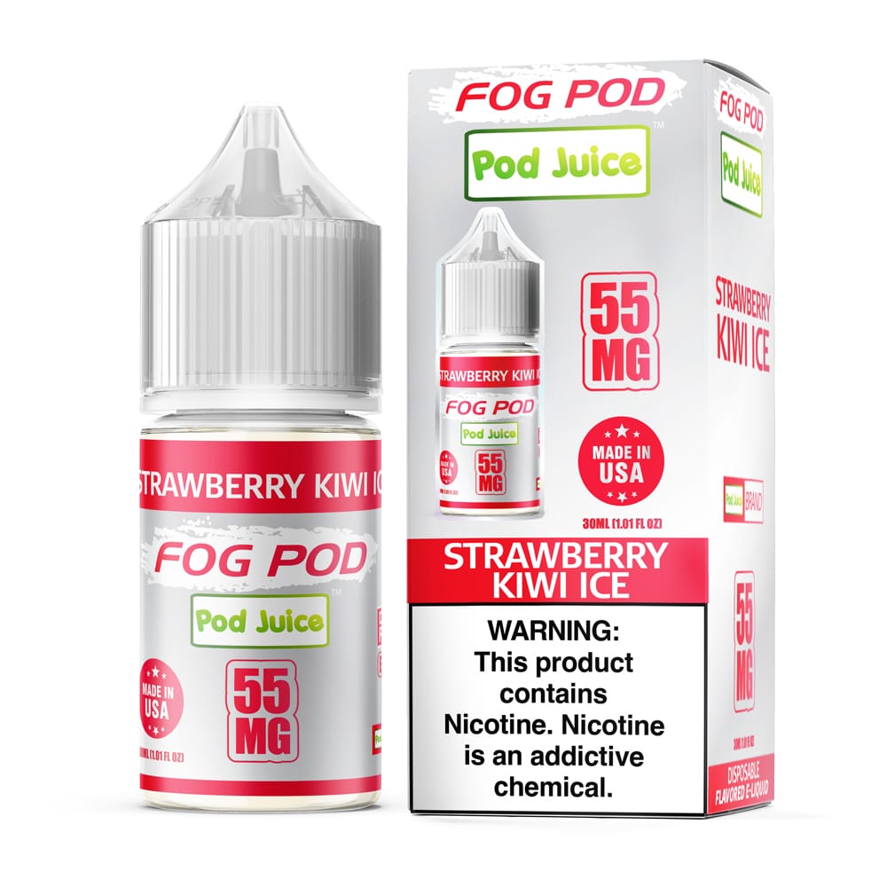 Strawberry Kiwi ICE SALT - Fog Pod x Pod Juice - 30mL