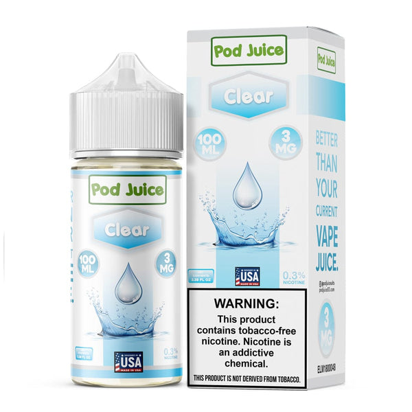 Clear - Pod Juice - Vape Juice | Giant Vapes Clear - Pod Juice - Vape Juice | Giant Vapes