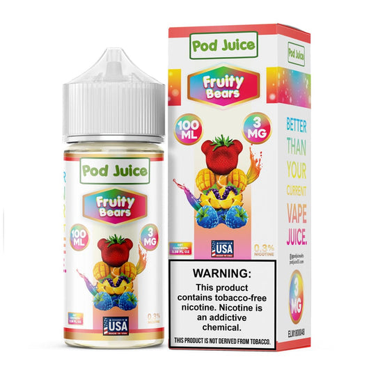 Fruity Bears - Pod Juice - 100mL