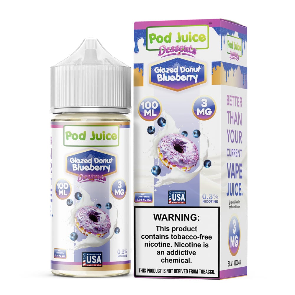 Glazed Donut Blueberry - Pod Juice - 100mL