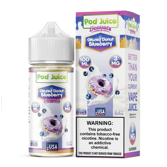 Glazed Donut Blueberry - Pod Juice - 100mL