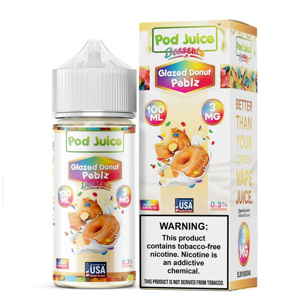 Glazed Donut Peblz - Pod Juice - 100mL