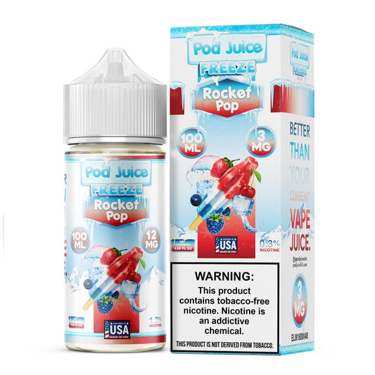 Rocket Pop FREEZE - Pod Juice - 100mL