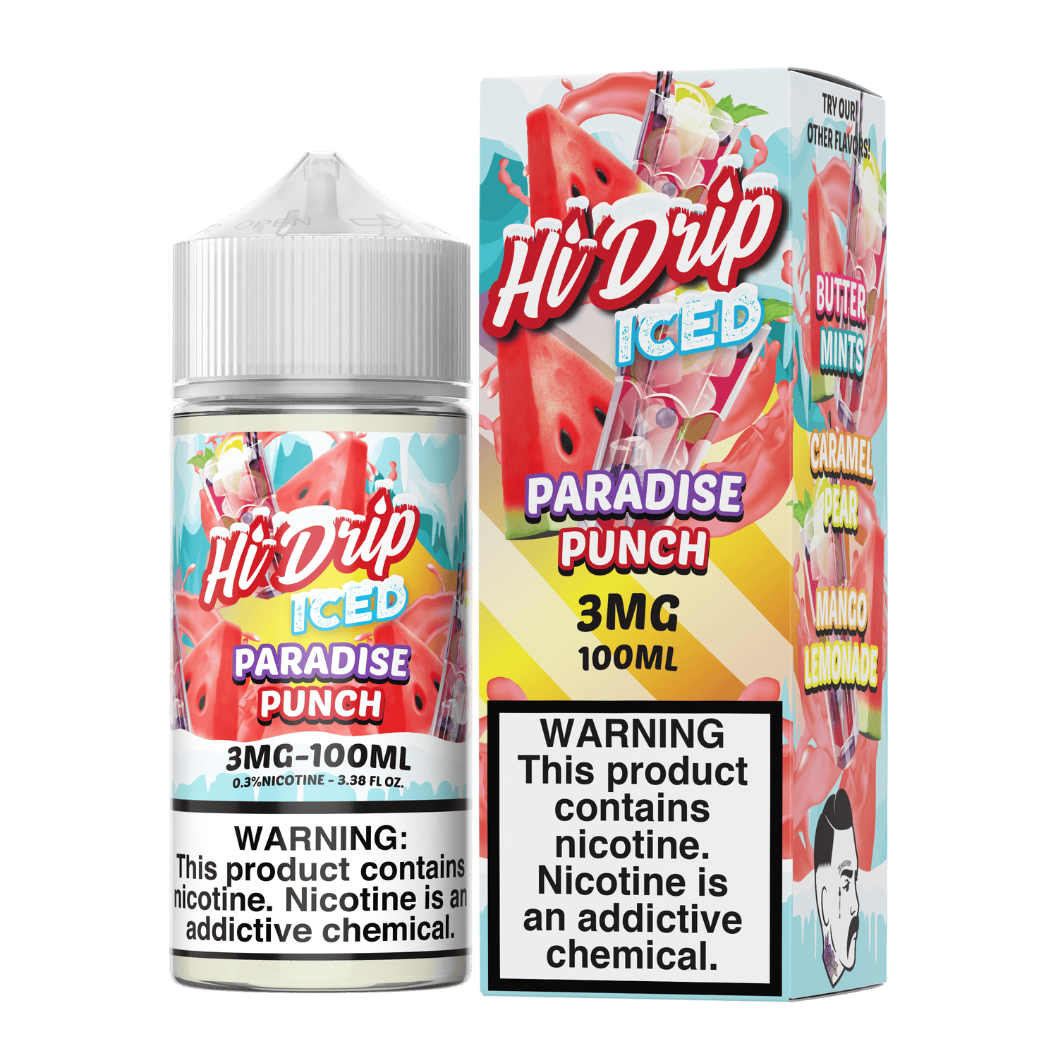 hi drip vape juice Paradise Punch ICED - Hi Drip - Vape Juice hi drip vape juice Paradise Punch ICED - Hi Drip - Vape Juice