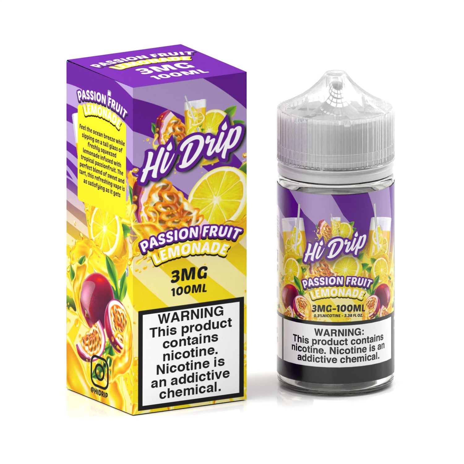Passion Fruit Lemonade - Hi Drip - Vape Juice | Giant Vapes Passion Fruit Lemonade - Hi Drip - Vape Juice | Giant Vapes