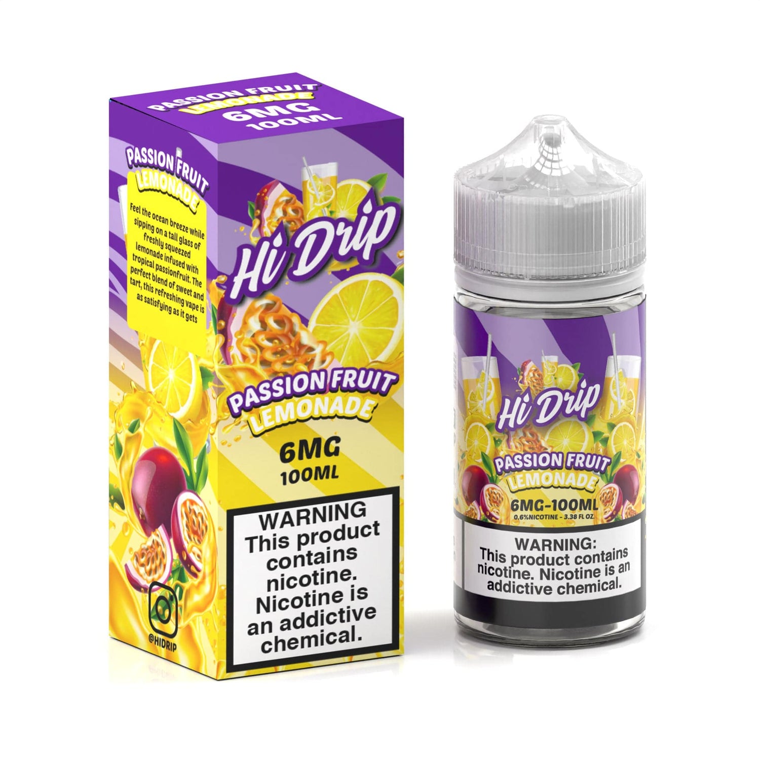 Passion Fruit Lemonade - Hi Drip - Vape Juice | Giant Vapes Passion Fruit Lemonade - Hi Drip - Vape Juice | Giant Vapes