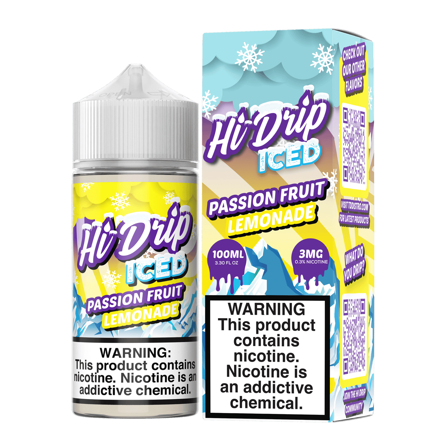Passion Fruit Lemonade ICED - Hi Drip - 100mL