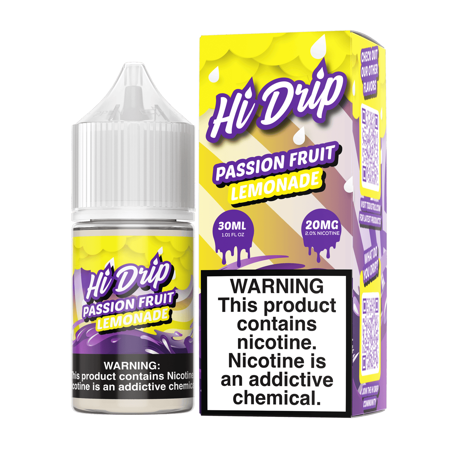 Passion Fruit Lemonade SALT - Hi Drip - 30mL