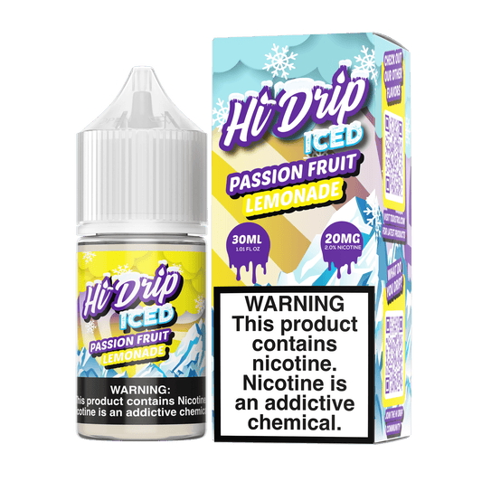 Passion Fruit Lemonade ICED SALT - Hi Drip - 30mL